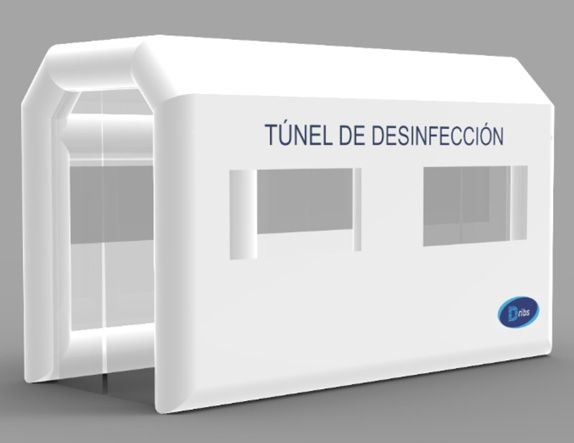Túnel de desinfección 3D